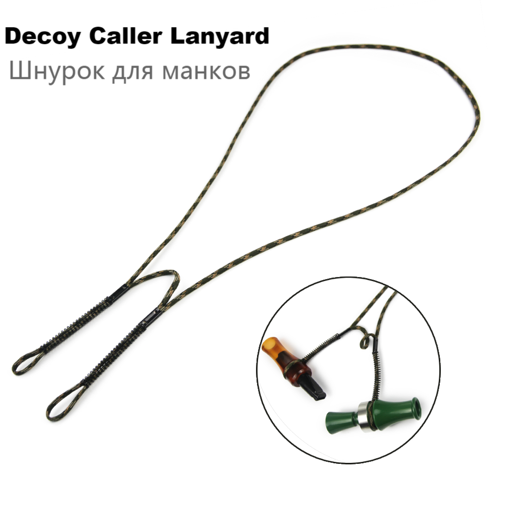 Game Call Whistle - ล่าสัตว์เป็ด Call Lanyard การล่าสัตว์ Decoys เชือกสำหรับ