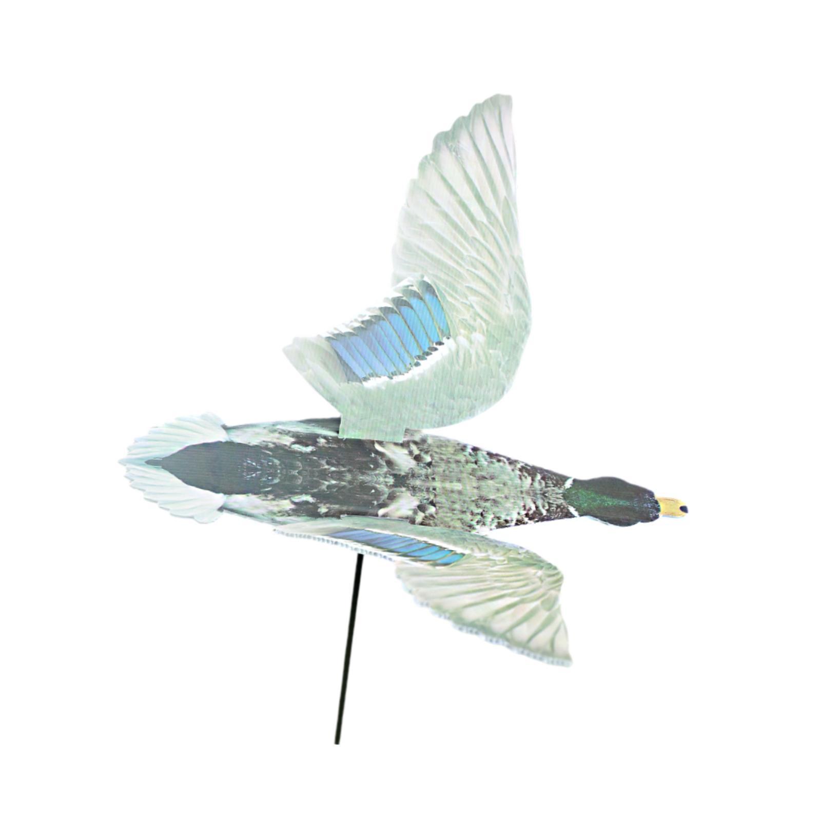 Hunting Outdoor Decor - หุ่นล่อเป็ดสำหรับล่าสัตว์กลางแจ้ง อเนกประสงค์ พกพาสะดวก ตกแต่งสวนได้ เหมือนจริง พร้อมเสาค้ำ