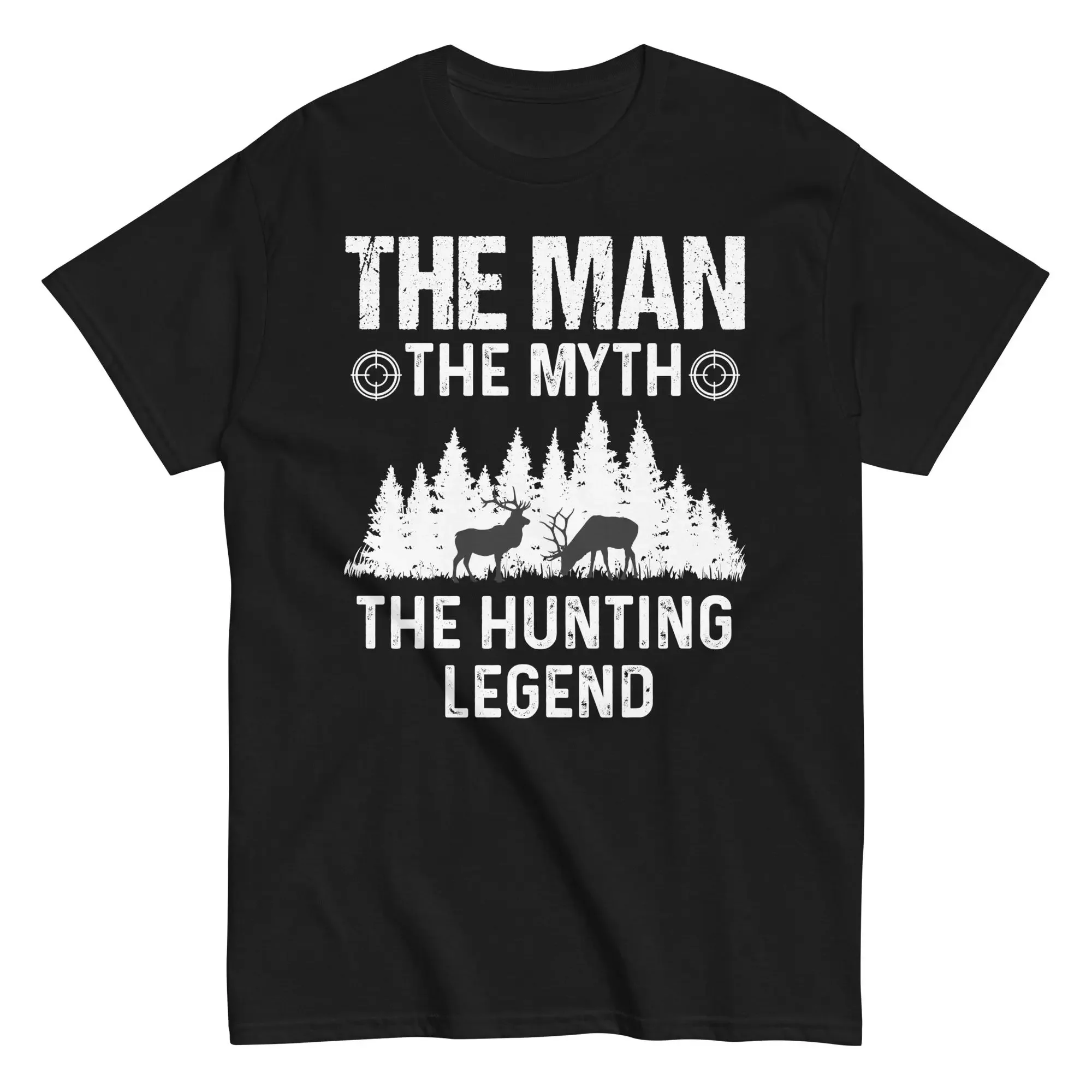 Wildman Hunting & Outdoor Polokwane Photos - เสื้อยืด The Hunting Legend ลายกวางและหมูป่าสำหรับนักล่าสัตว์