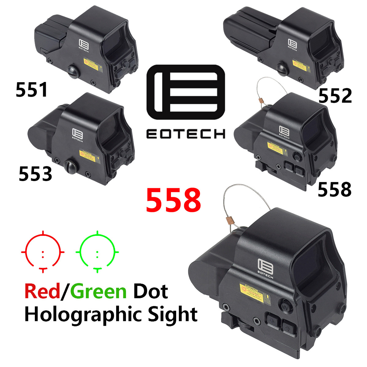 Outdoor Hunting Lab - Eotech 551 552 553 558 โฮโลแกรมไซต์