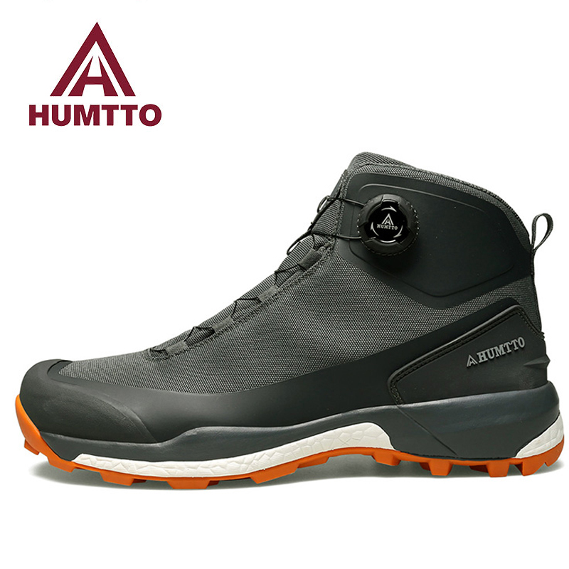 Hunting Outdoor Boots - HUMTTO เดินป่ารองเท้าผู้ชายฤดูหนาว high-top warm ลื่นรองเท้าล่าสัตว์ผู้หญิงกีฬากลางแจ้งกันกระแทกรองเท้าบู๊ตหิมะยุทธวิธีรองเท้า