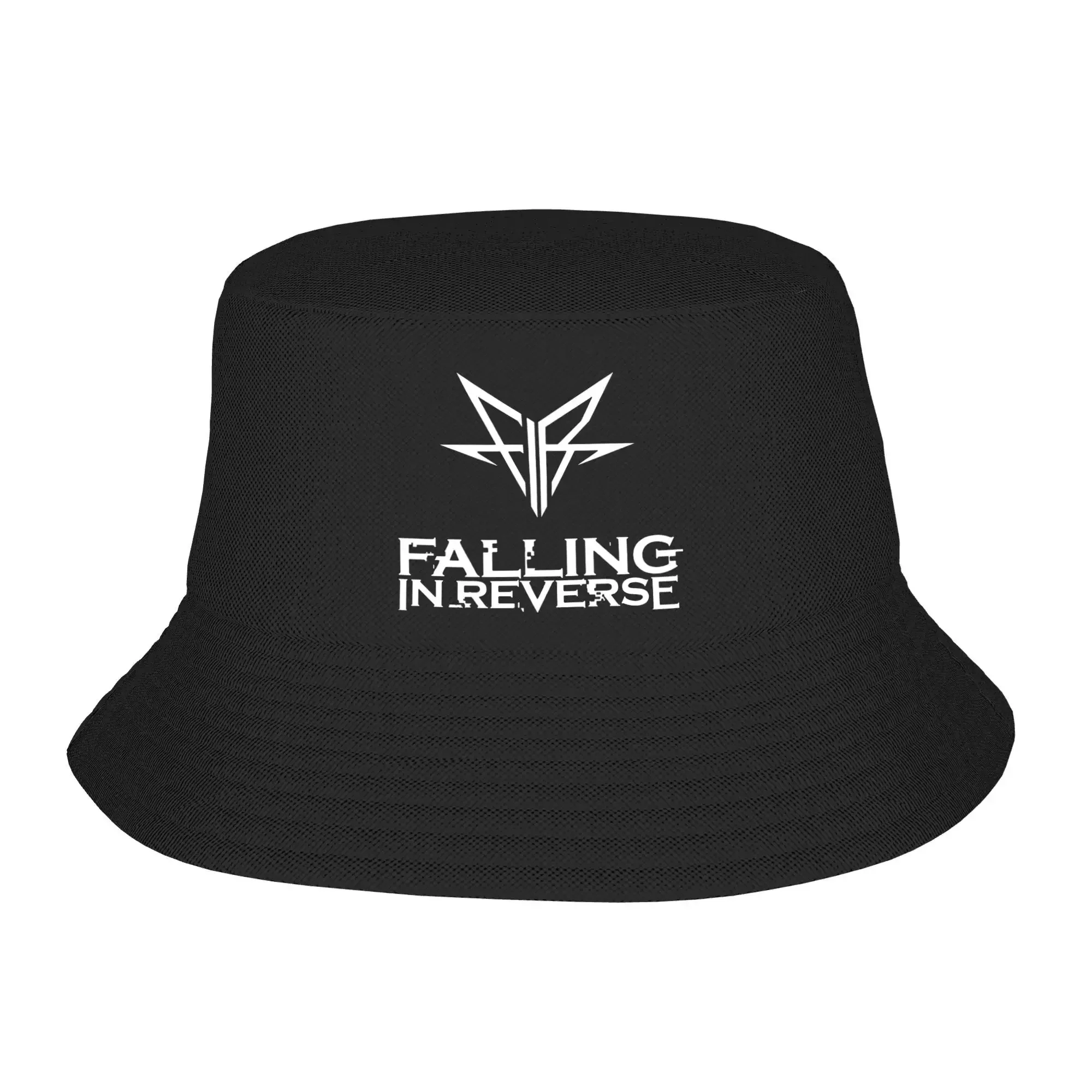 Outdoor Hunting Logo - หมวกบักเก็ตแบบยูนิเซ็กซ์ รุ่น Falling in Reverses ปี