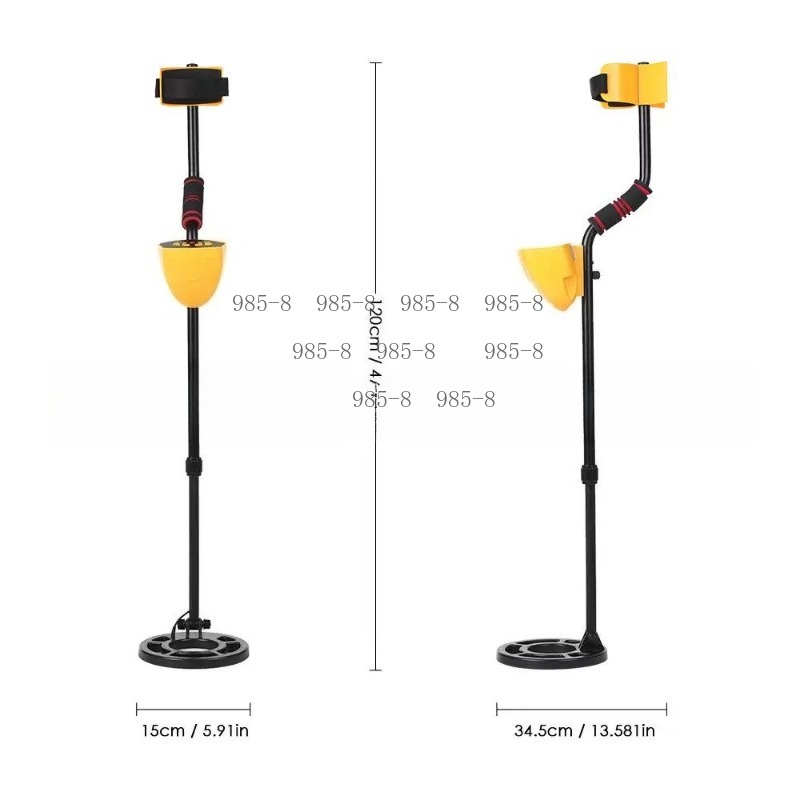 Outdoor Hunting Equipment - เครื่องตรวจจับโลหะสำหรับล่าสมบัติกลางแจ้ง MD3010II, อุปกรณ์ตรวจจับโลหะใต้ดินแบบพกพา