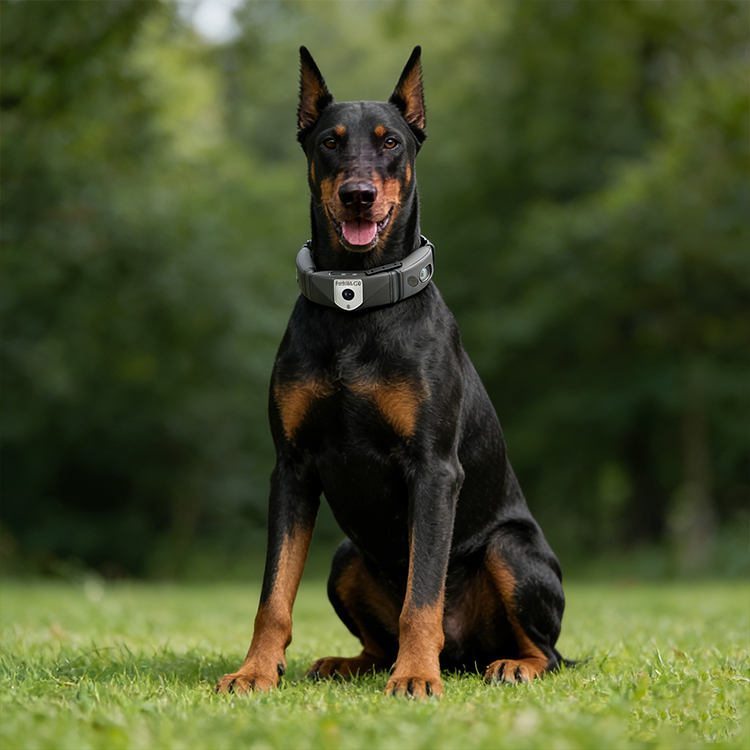 Outdoor Hunting Dog Collar - ปลอกคอสุนัขติดตามตำแหน่ง GPS ความแม่นยำสูง ควบคุมผ่านแอพ แสดงตำแหน่งแบบเรียลไทม์ ตรวจสอบกิจกรรมกลางแจ้ง