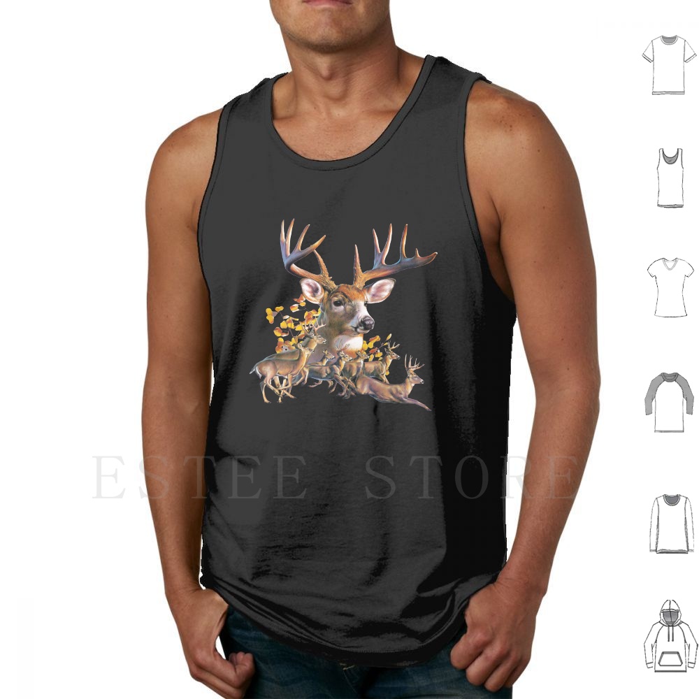 Wildman Hunting & Outdoor Polokwane Photos - เสื้อกล้ามลายกวาง เสื้อแขนกุด ลายกวาง เขา กวางหางขาว สมจริง
