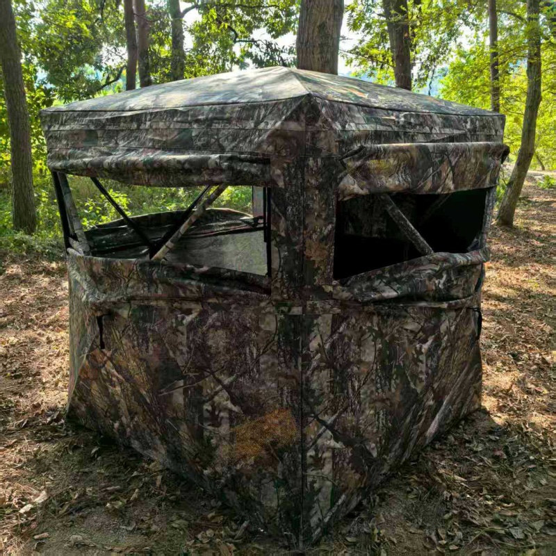 Outdoor Hunting Blinds - เต็นท์ล่าสัตว์ยุทธวิธี ลายพราง สำหรับใช้งานกลางแจ้ง กันน้ำ กันลม หมุนได้