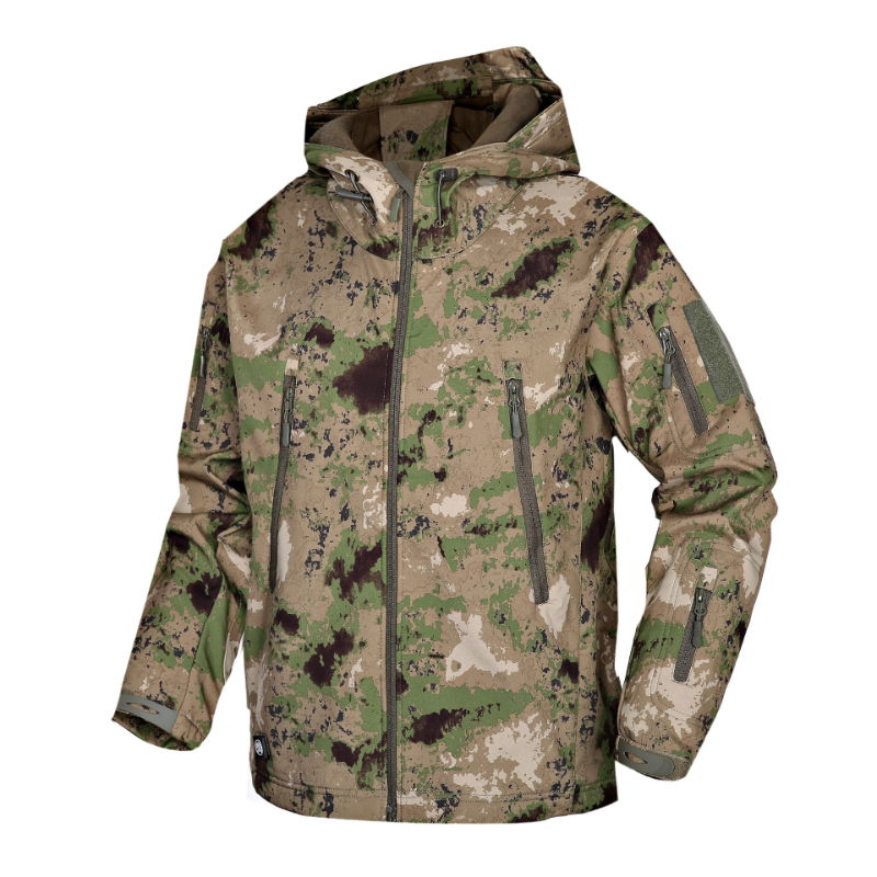 Outdoor Hunting Hoodie - เสื้อแจ็คเก็ตผู้ชาย TAD Shark Skin Soft Shell