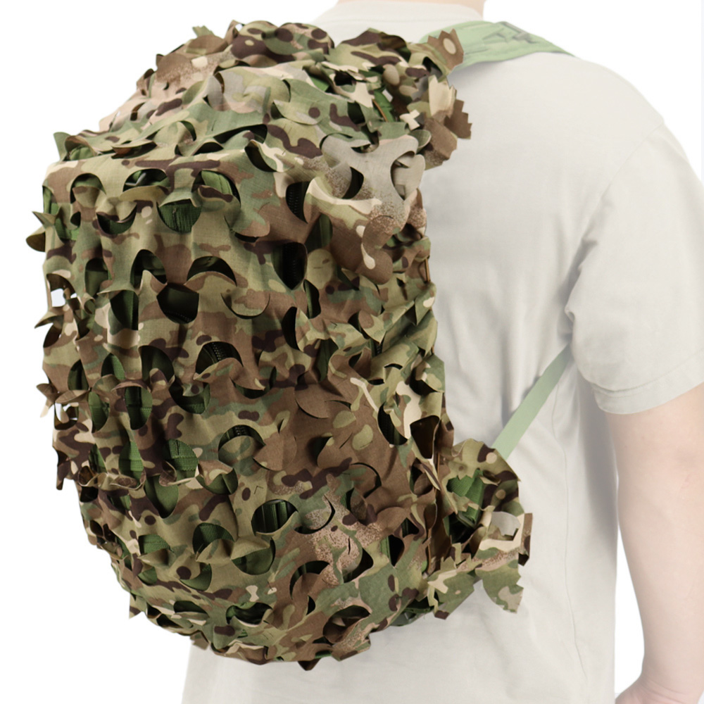 Outdoor Hunting Backpack - 60L COVER tas ransel ลายพราง3D ยุทธวิธีใหม่80L