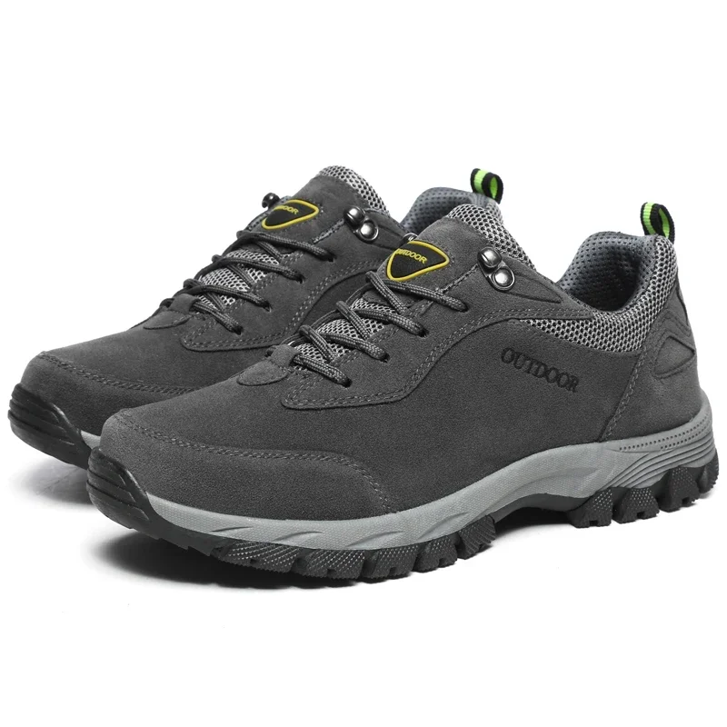Hunting Outdoor Boots - ผู้ชายรองเท้าเดินป่ากันน้ําผู้ชายรองเท้าสบายๆขนาดใหญ่ 49 ผู้ชายเดินป่าเดินล่าสัตว์ยุทธวิธีรองเท้าผ้าใบเดินรองเท้า