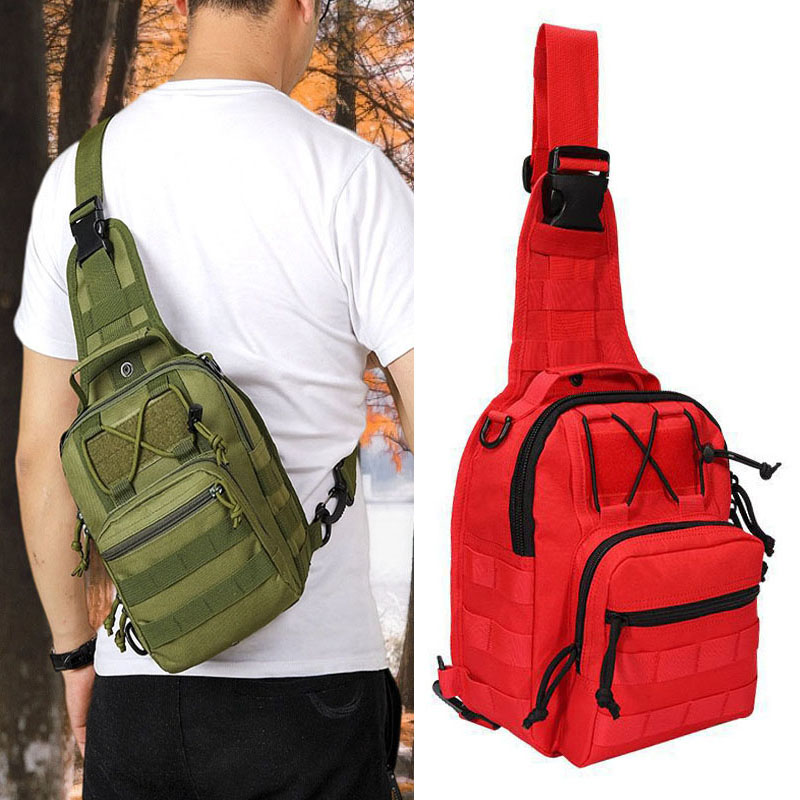 Outdoor Hunting Backpack - กระเป๋าสะพายไหล่แบบยุทธวิธีสำหรับกิจกรรมกลางแจ้ง กระเป๋า EDC สำหรับเล่นกีฬา เดินป่า ตั้งแคมป์