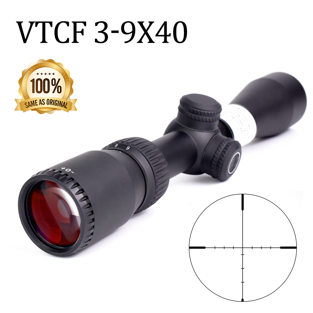 Outdoor Hunting Lab - กล้องเล็ง VTCF II 3-9X40 (SFP) แบบ