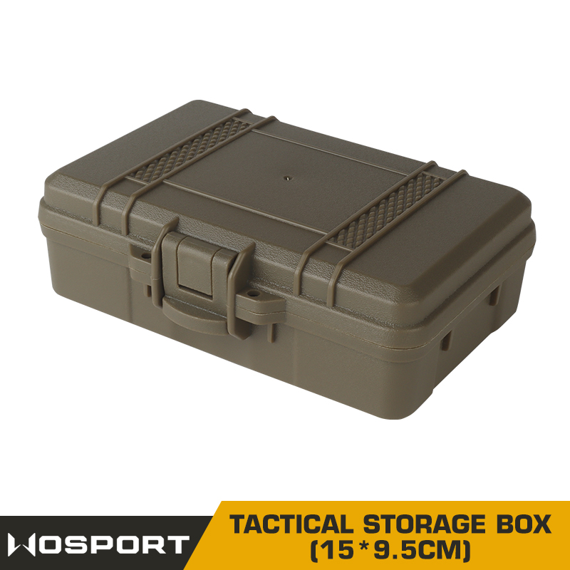 Outdoor Hunting Equipment - กล่องเก็บอุปกรณ์ยุทธวิธีกลางแจ้ง ป้องกันการกระแทก สำหรับเก็บอุปกรณ์ยิงปืน ล่าสัตว์ กล่องเลเซอร์ อเนกประสงค์