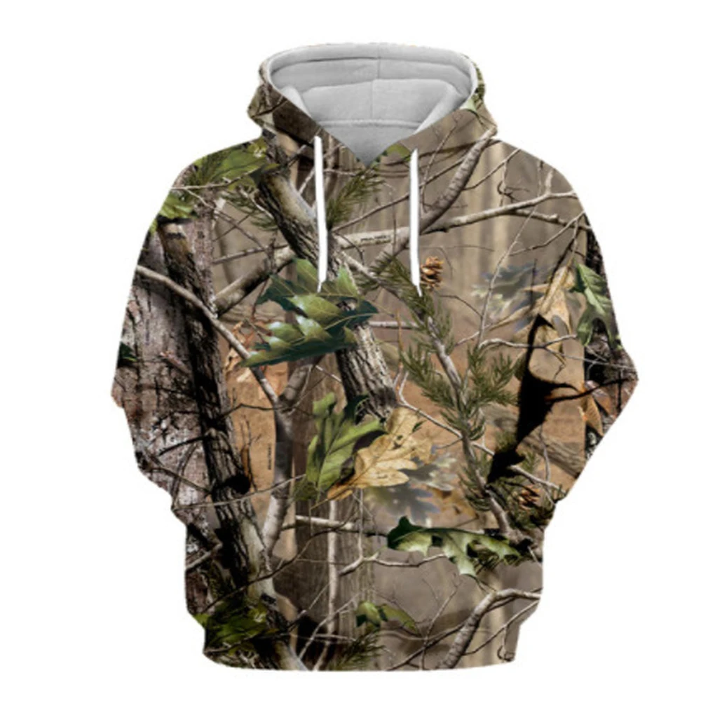แจ็คเก็ตมีฮู้ดสำหรับผู้ชายและผ - Outdoor Hunting Hoodie บทวิจารณ์และราคา