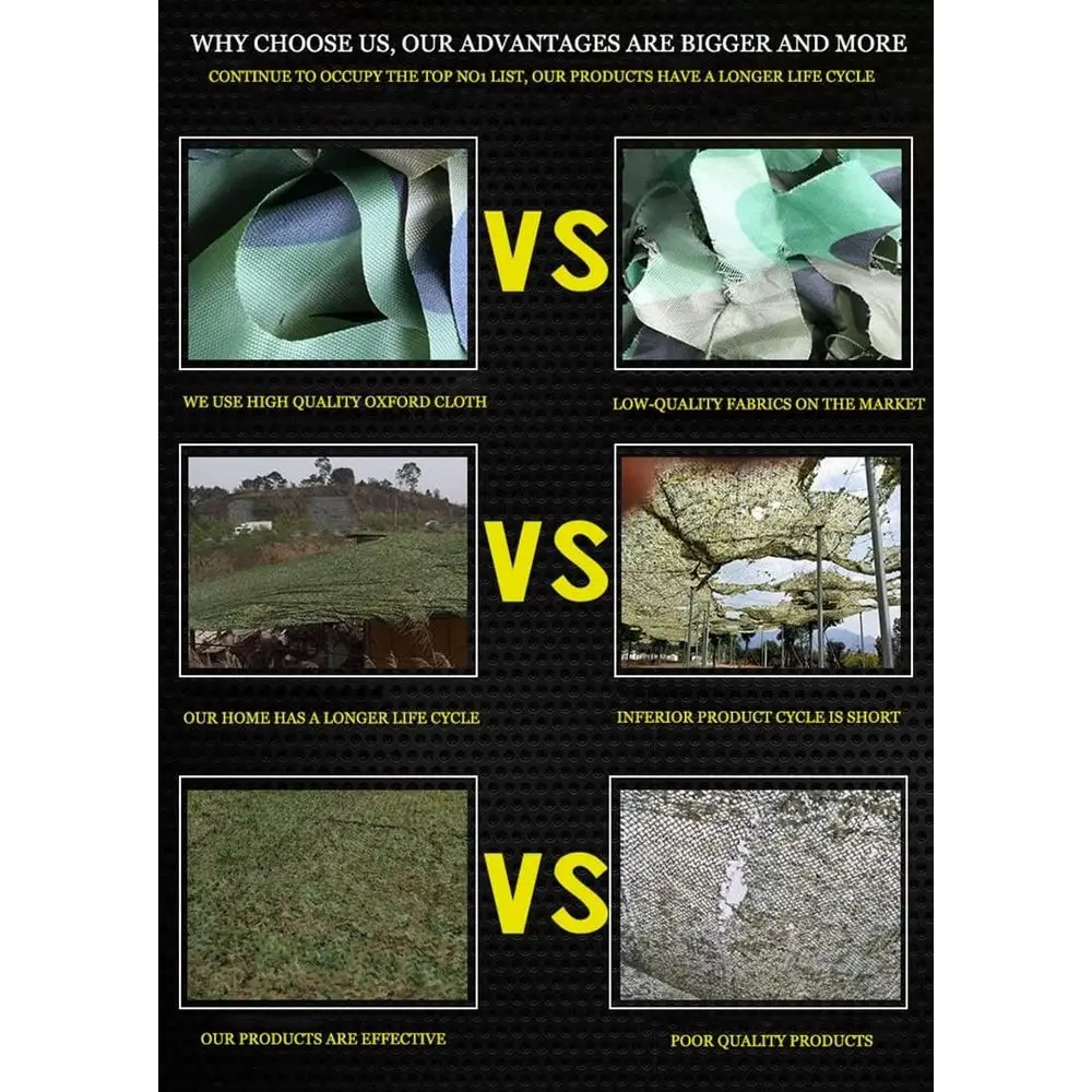 ตาข่ายพรางขนาดใหญ่ 7x12 เมตร ส - Outdoor Hunting Blinds บทวิจารณ์และราคา