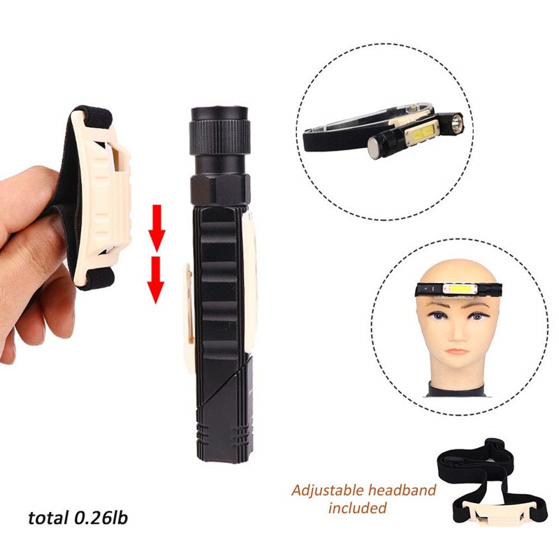 แฮนด์ฟรียุทธวิธีไฟฉาย Dual การ - Headlamp Tactical Bright บทวิจารณ์และราคา