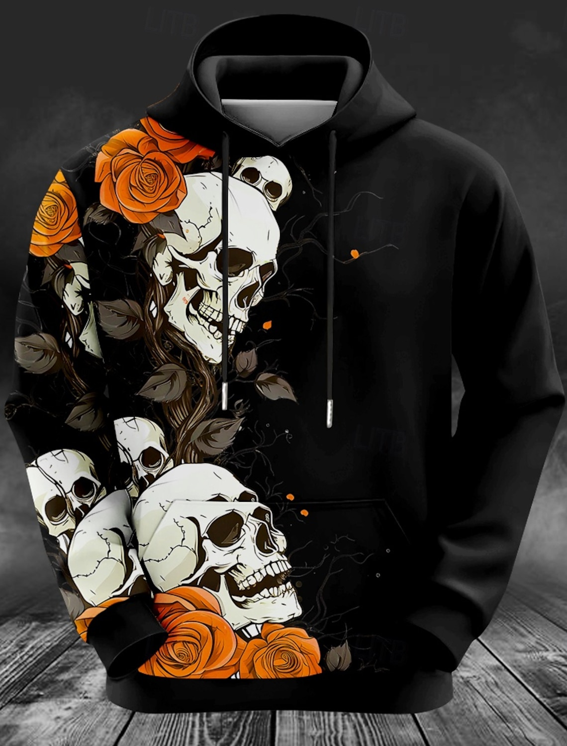 เสื้อฮู้ดดี้ลายกวางสำหรับผู้ชา - Outdoor Hunting Hoodie บทวิจารณ์และราคา