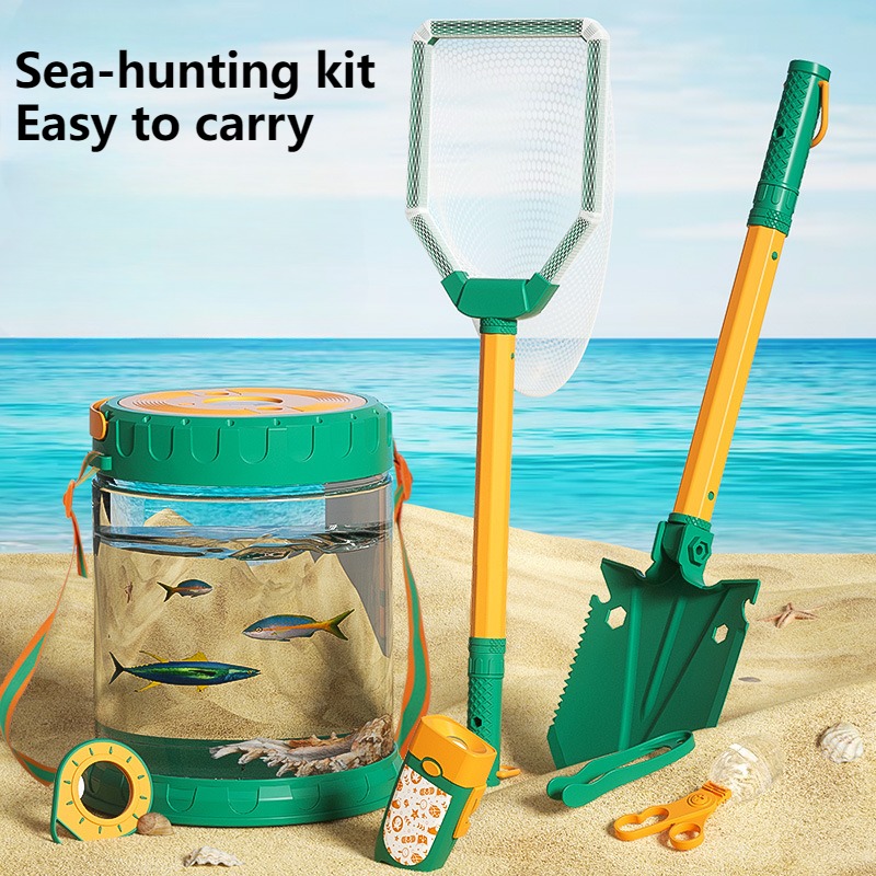 เซ็ตจับทะเลของเล่นเด็กเล่นชายห - Outdoor Hunting Equipment บทวิจารณ์และราคา