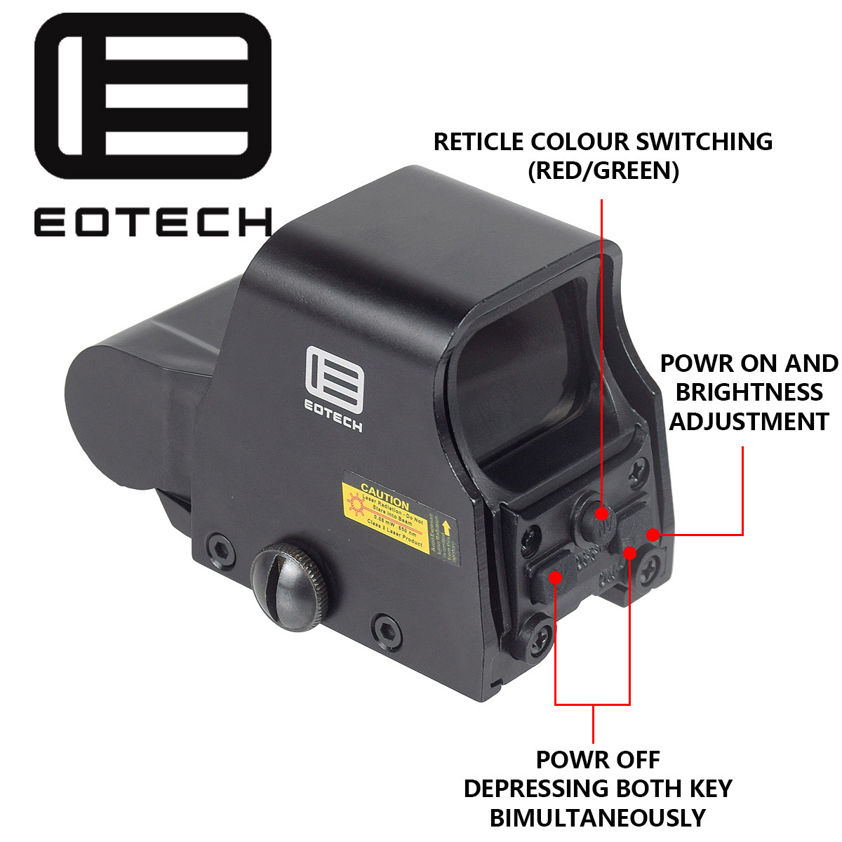Eotech 551 552 553 558 โฮโลแกร - Outdoor Hunting Lab บทวิจารณ์และราคา
