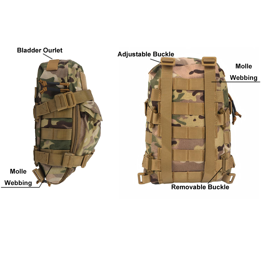 Mini Hydration Bag กระเป๋าเป้ส - Outdoor Hunting Backpack บทวิจารณ์และราคา