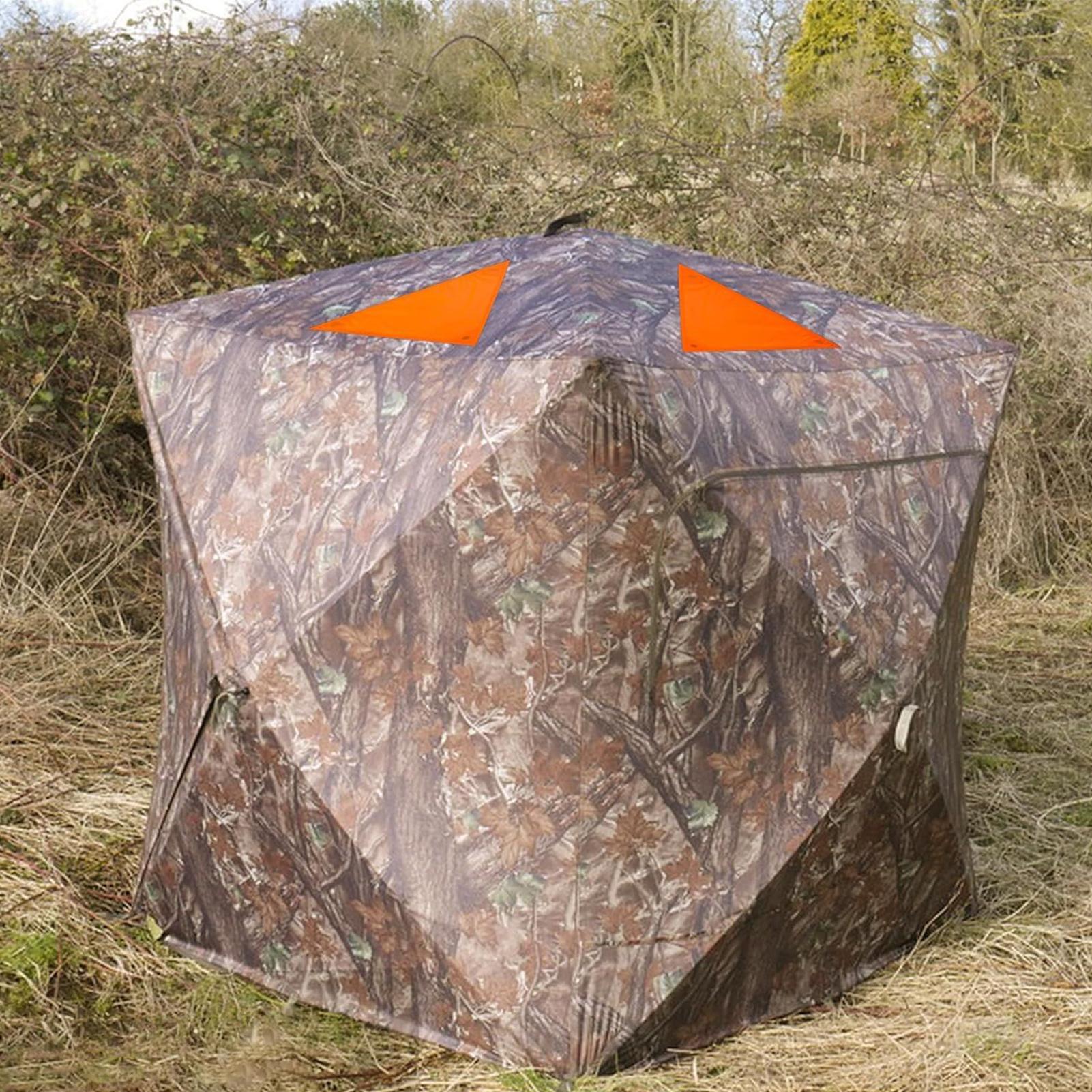 แผงแม่เหล็กสีส้มสะท้อนแสงสำหรั - Outdoor Hunting Blinds บทวิจารณ์และราคา