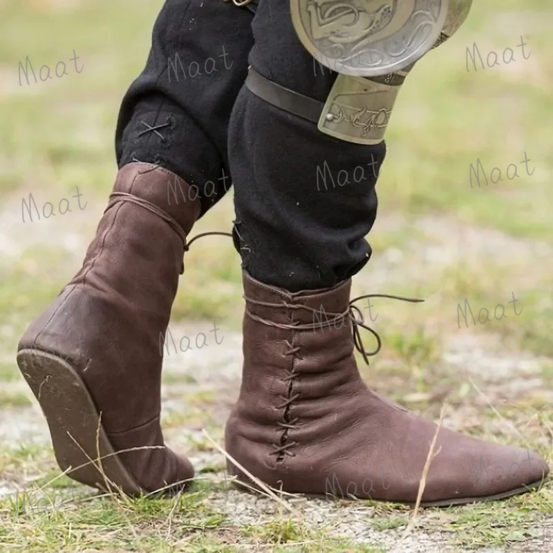 รองเท้าบูทหนัง PU สไตล์ย้อนยุค - Hunting Outdoor Boots บทวิจารณ์และราคา
