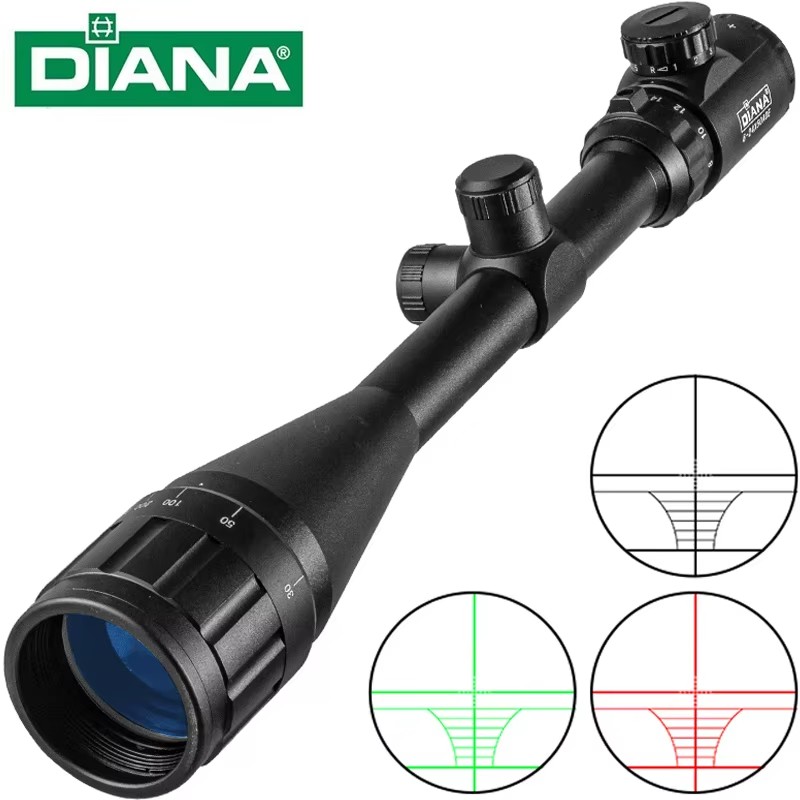 กล้องเล็งปืนไรเฟิล DIANA 6-24x - Outdoor Hunting Lab บทวิจารณ์และราคา