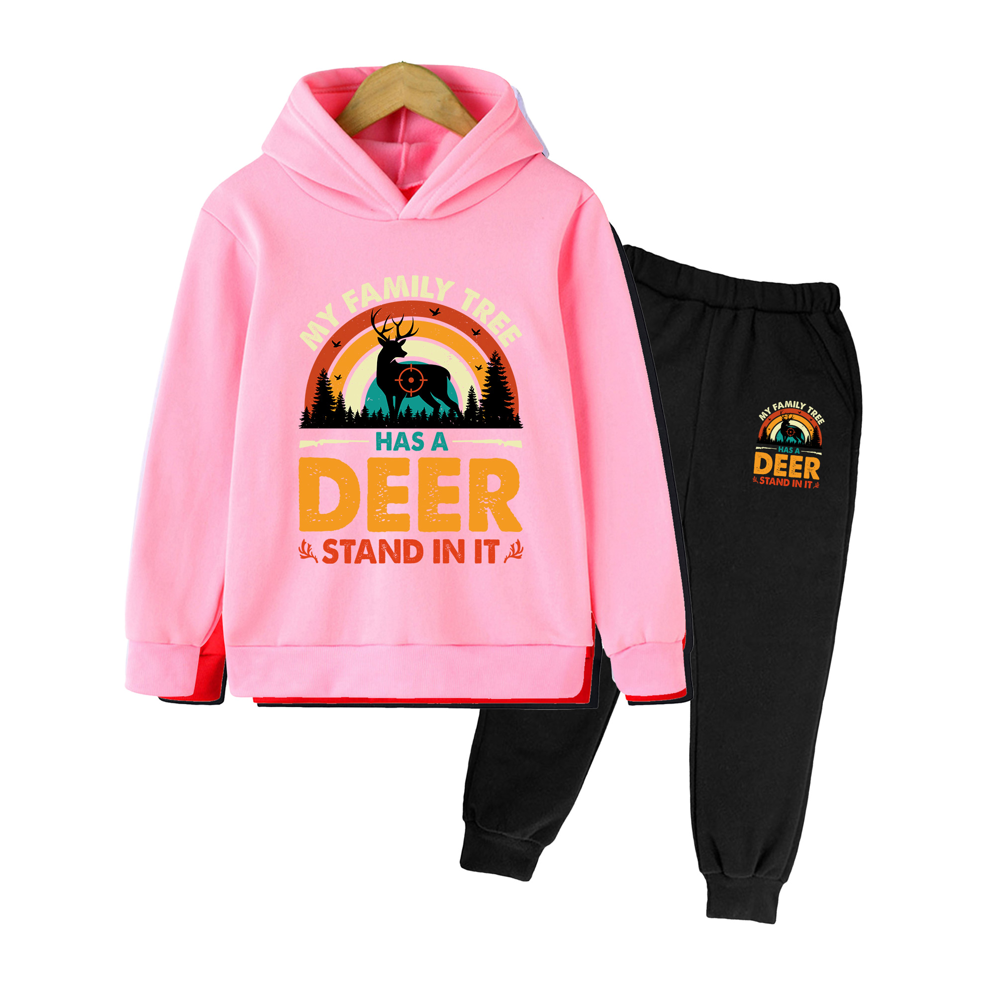 ชุดเสื้อฮู้ดและกางเกงวอร์มสำหร - Outdoor Hunting Hoodie บทวิจารณ์และราคา