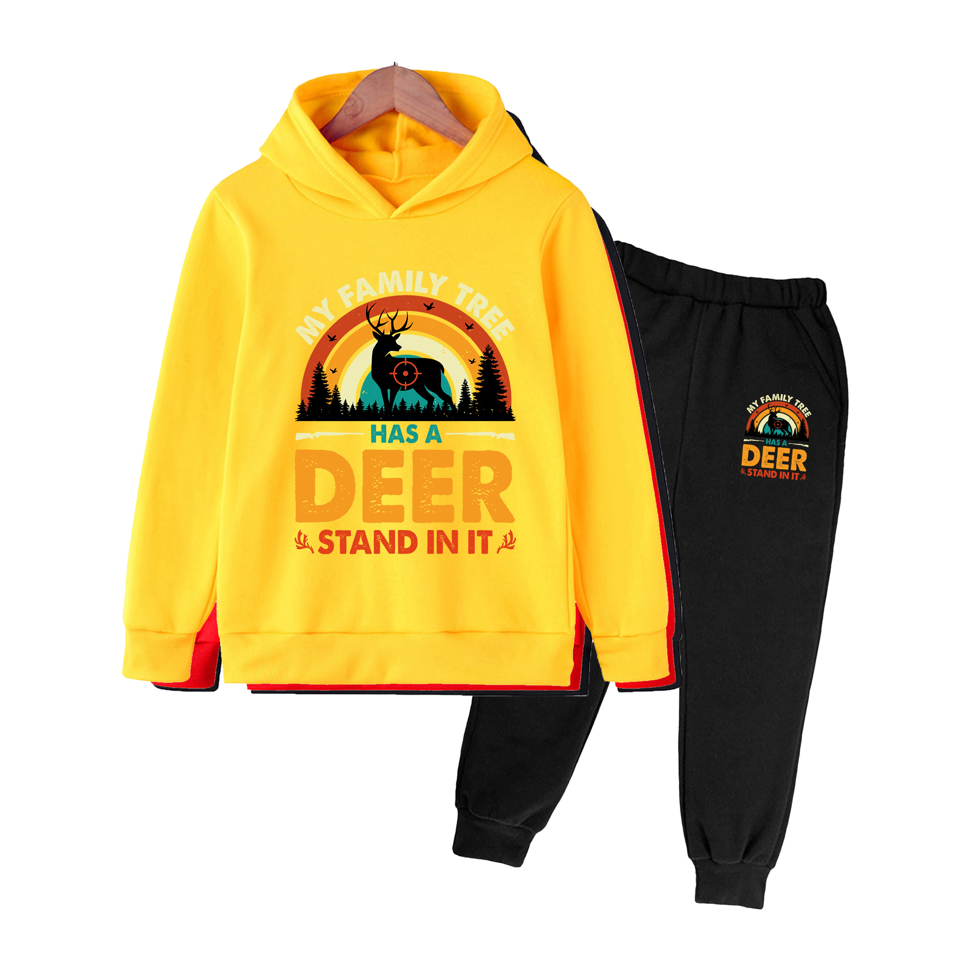 ชุดเสื้อฮู้ดและกางเกงวอร์มสำหร - Outdoor Hunting Hoodie บทวิจารณ์และราคา