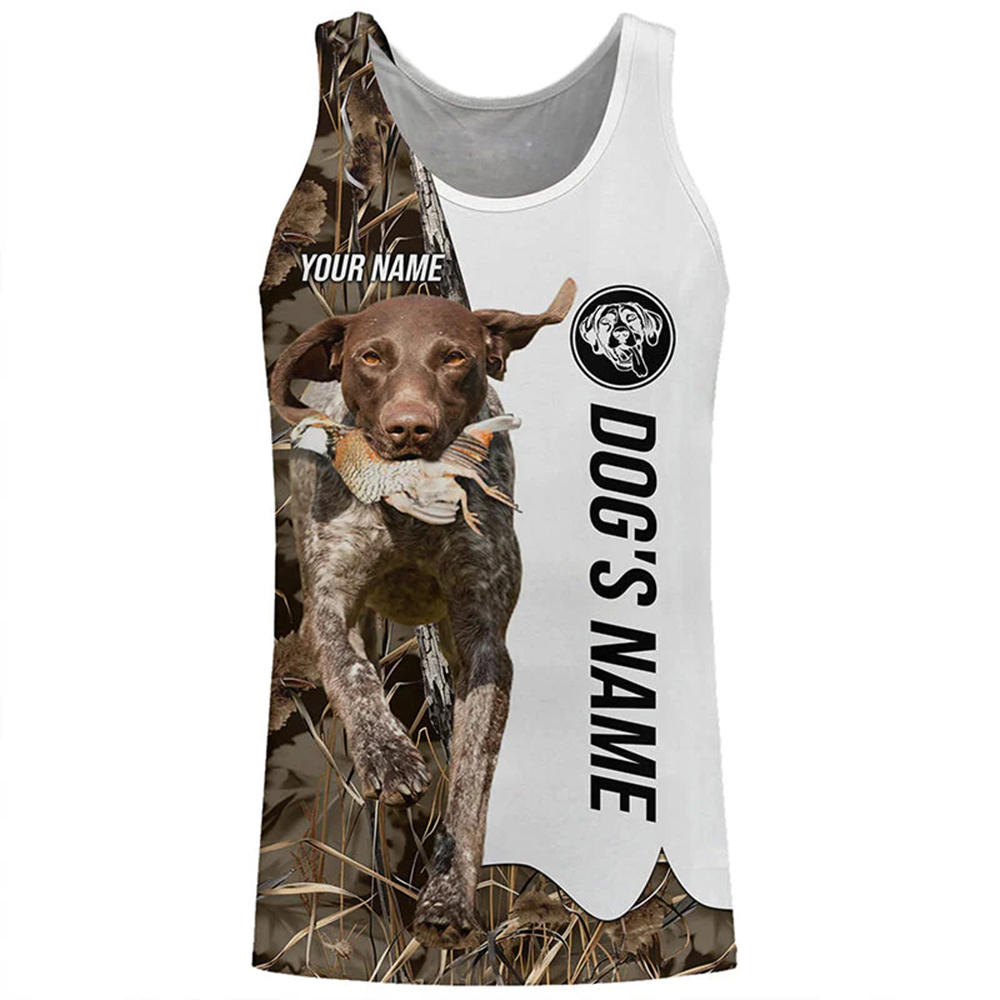 เสื้อกล้ามคนรักสุนัขแบบสั่งทำพ - Outdoor Hunting Dog Names บทวิจารณ์และราคา