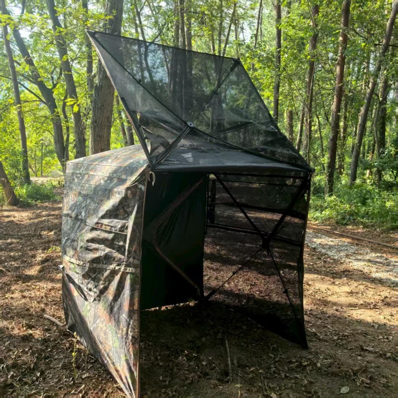 เต็นท์ล่าสัตว์ยุทธวิธี ลายพราง - Outdoor Hunting Blinds บทวิจารณ์และราคา