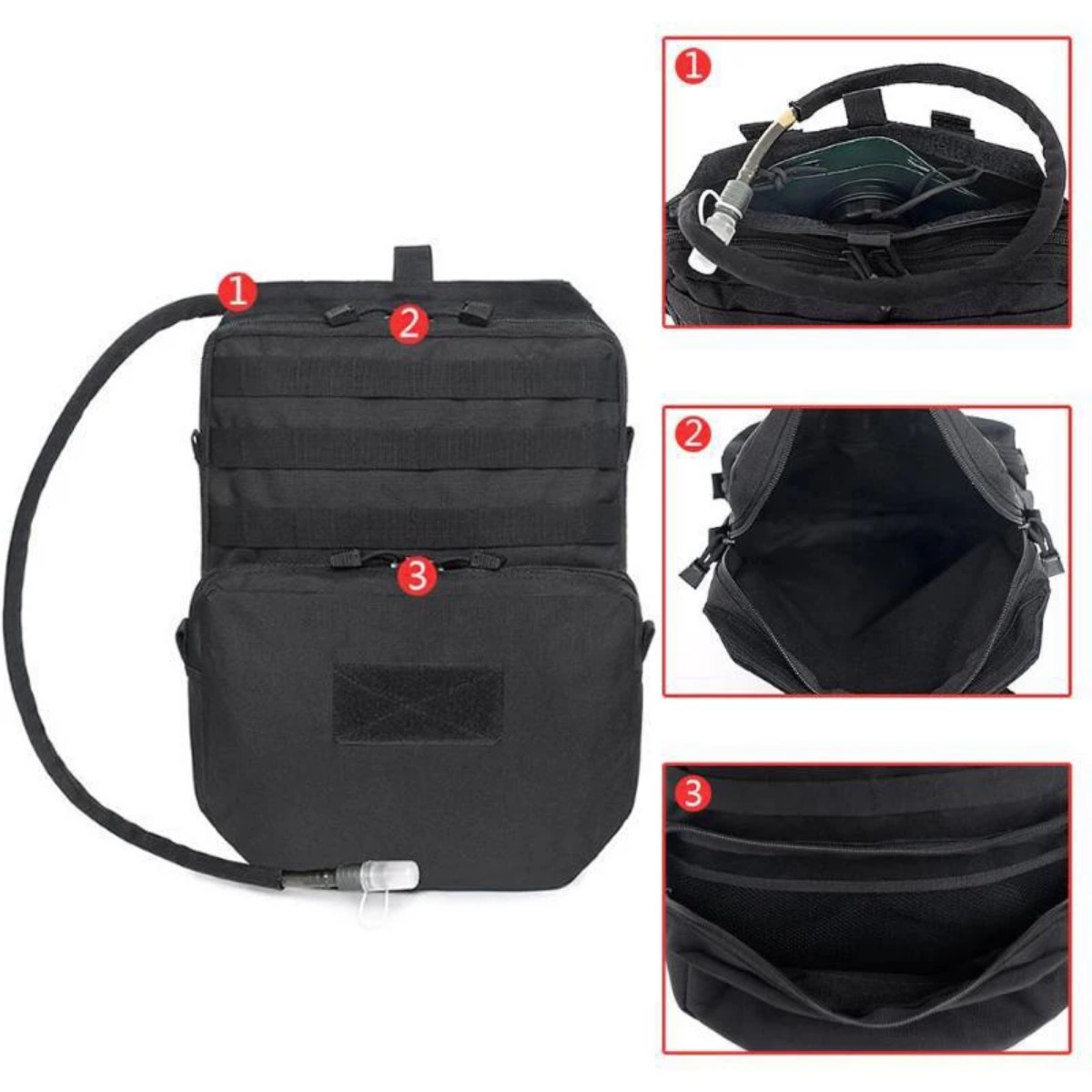 กระเป๋าเป้สะพายหลังสำหรับออกแค - Outdoor Hunting Backpack บทวิจารณ์และราคา