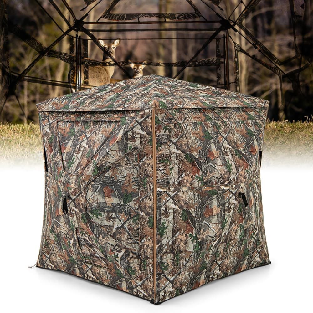 เต็นท์ล่าสัตว์แบบถอดประกอบได้  - Outdoor Hunting Blinds บทวิจารณ์และราคา