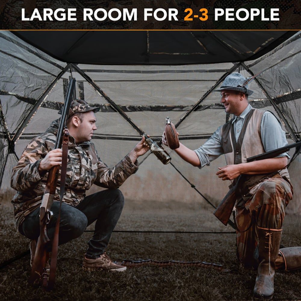เต็นท์ล่าสัตว์แบบถอดประกอบได้  - Outdoor Hunting Blinds บทวิจารณ์และราคา