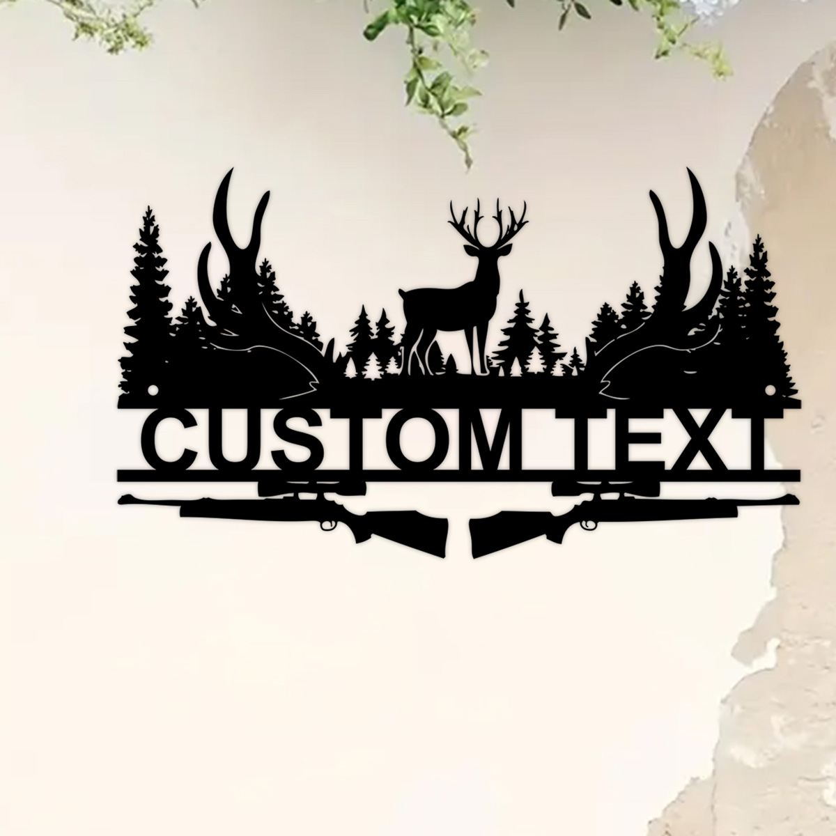 ป้ายโลหะห้องโดยสารกวางแบบกำหนด - Outdoor Hunting Names บทวิจารณ์และราคา