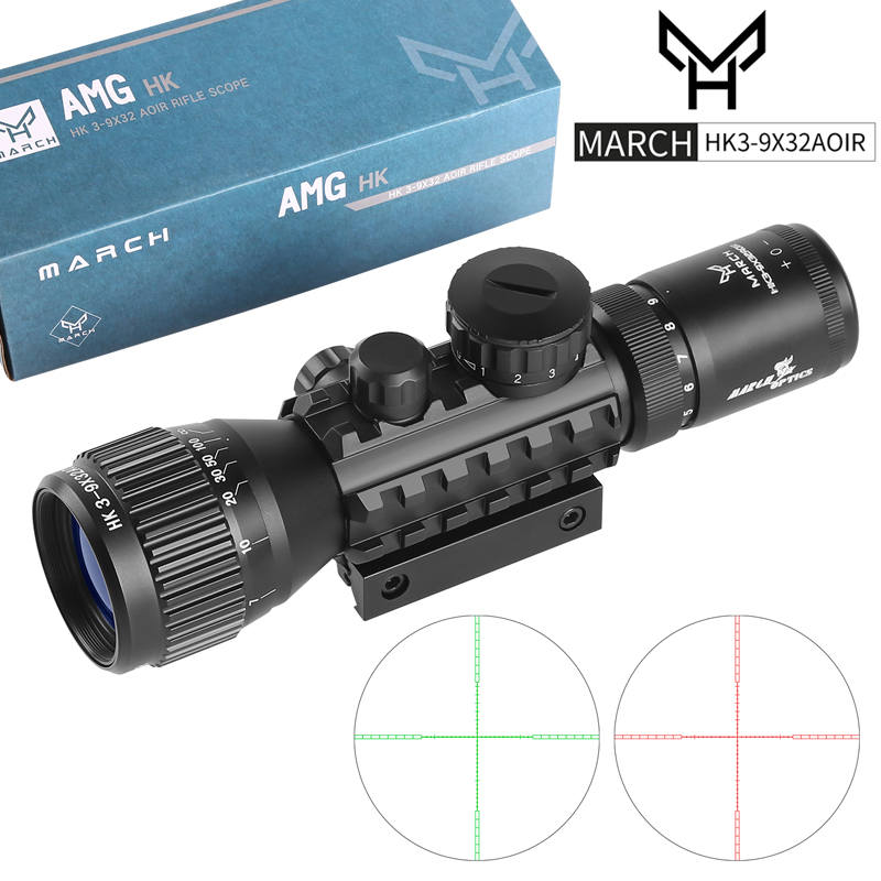 กล้องเล็งยุทธวิธี HK 3-9X32AOI - Outdoor Hunting Lab บทวิจารณ์และราคา