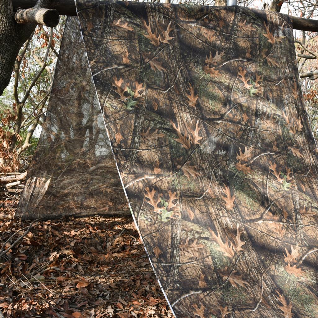 300D Camoตาข่ายสําหรับล่าสัตว์ - Outdoor Hunting Blinds บทวิจารณ์และราคา
