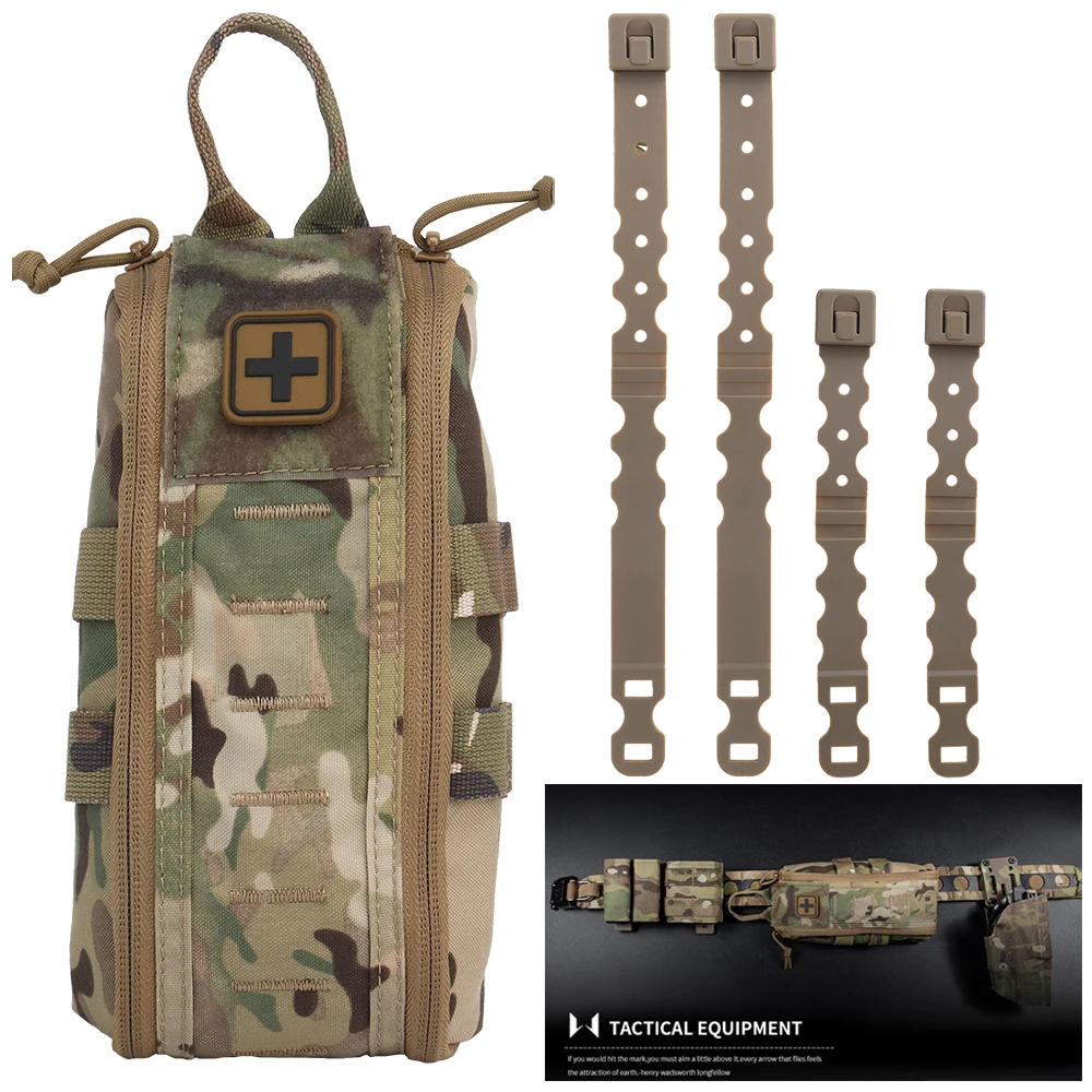 เสื้อกั๊กกระเป๋าคาดเข็มขัดเอวส - Field Dressing Kit บทวิจารณ์และราคา