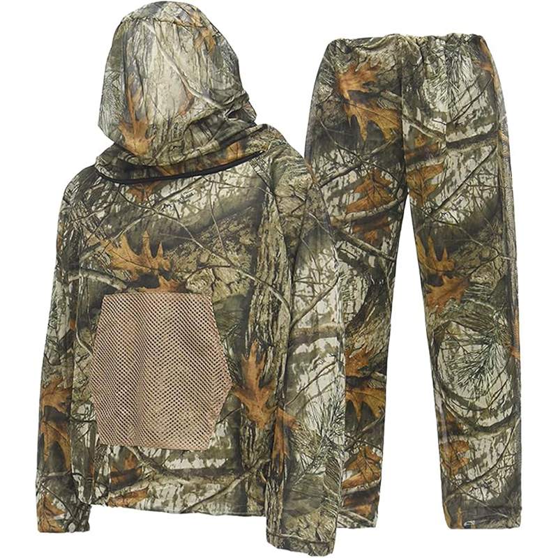 ชุดเสื้อฮู้ดกันยุงสำหรับตกปลาแ - Outdoor Hunting Hoodie บทวิจารณ์และราคา