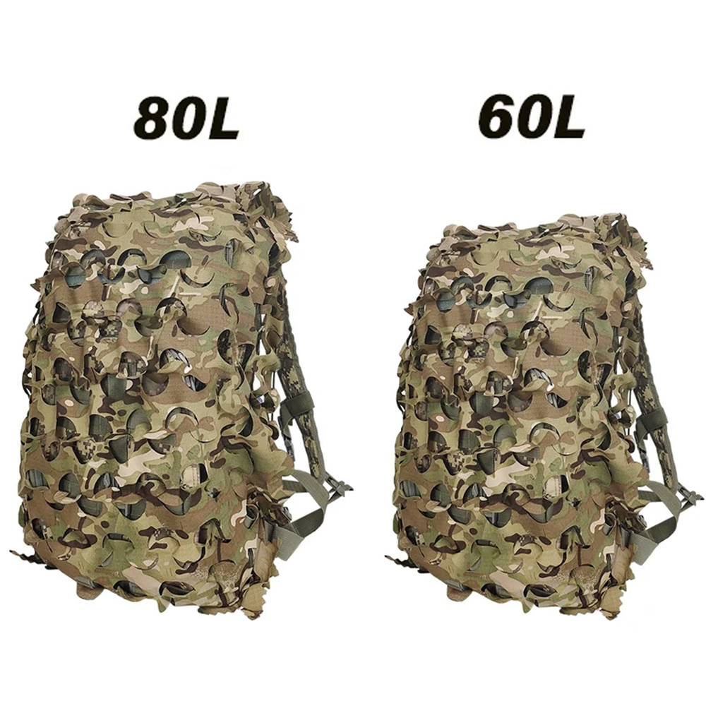 60L COVER tas ransel ลายพราง3D - Outdoor Hunting Backpack บทวิจารณ์และราคา