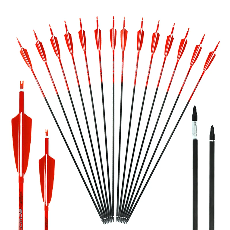 6 ชิ้น/12 ชิ้น/24 ชิ้น แกนลูกศ - Arrow Carbon Shaft บทวิจารณ์และราคา