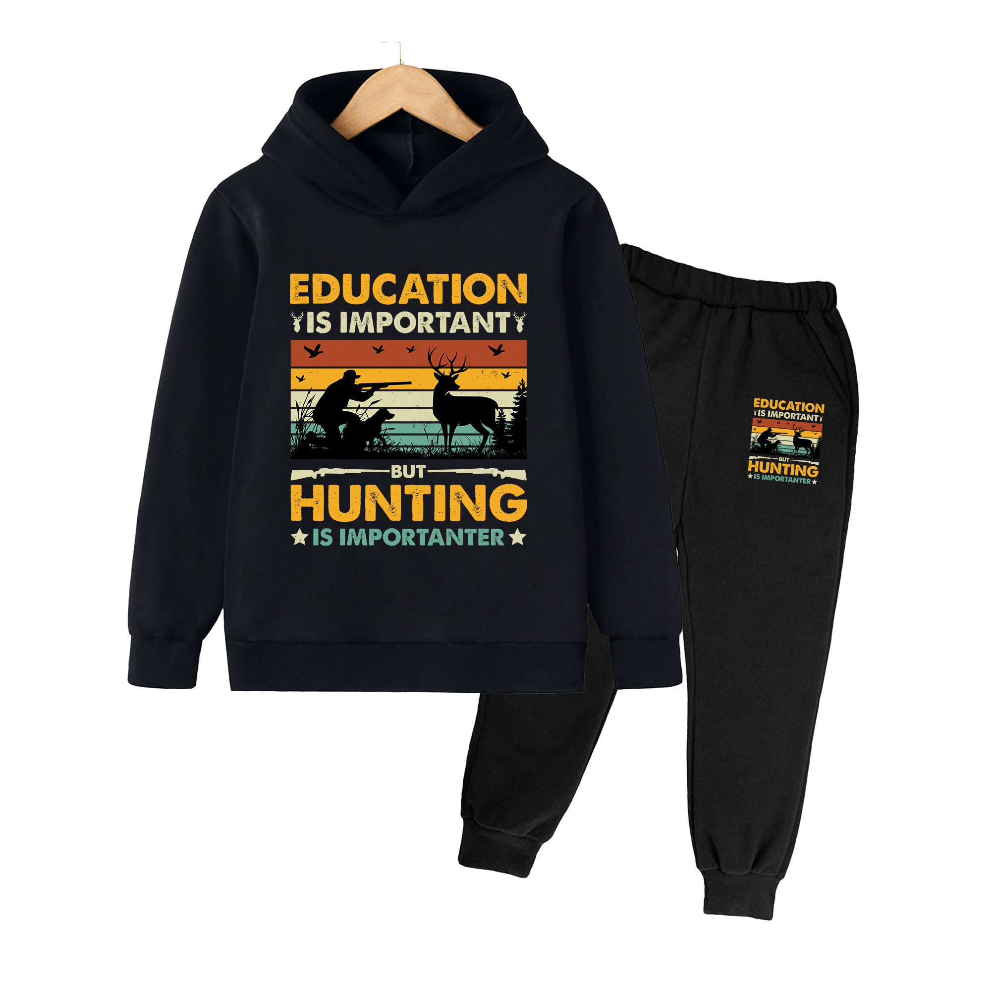 ชุดเสื้อฮู้ดและกางเกงวอร์มสำหร - Outdoor Hunting Hoodie บทวิจารณ์และราคา