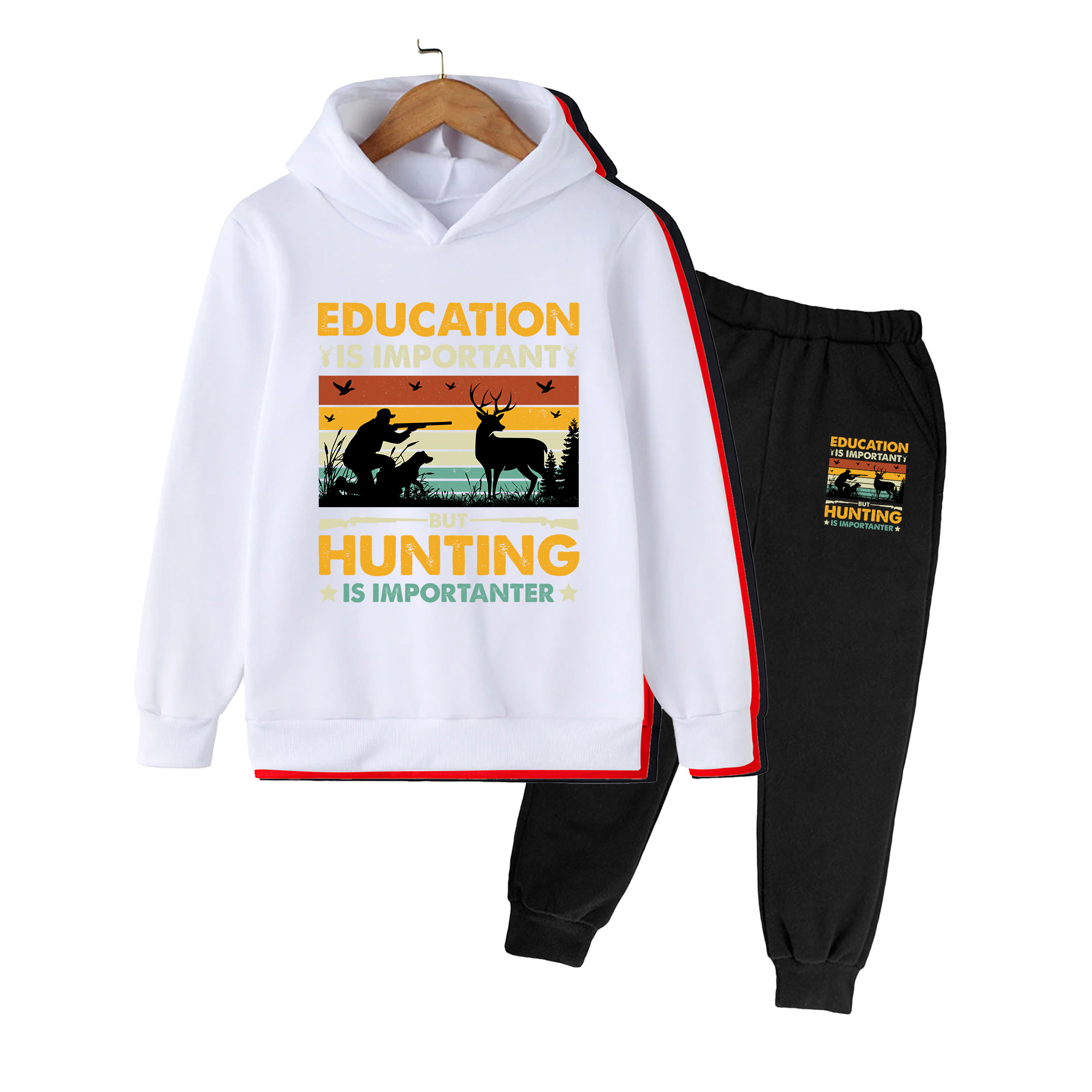 ชุดเสื้อฮู้ดและกางเกงวอร์มสำหร - Outdoor Hunting Hoodie บทวิจารณ์และราคา