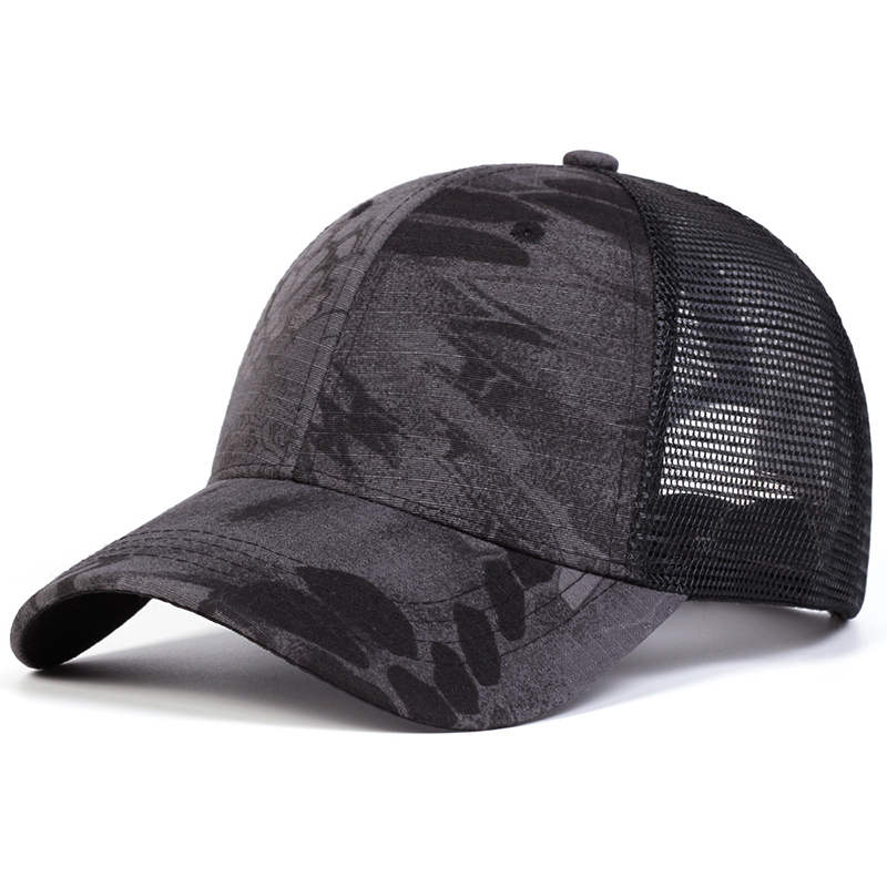 หมวกแก๊ปตาข่ายลายพรางพร้อมโลโก - Outdoor Hunting Logo บทวิจารณ์และราคา