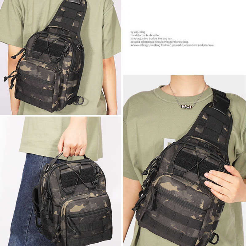 กระเป๋าสะพายไหล่แบบยุทธวิธีสำห - Outdoor Hunting Backpack บทวิจารณ์และราคา