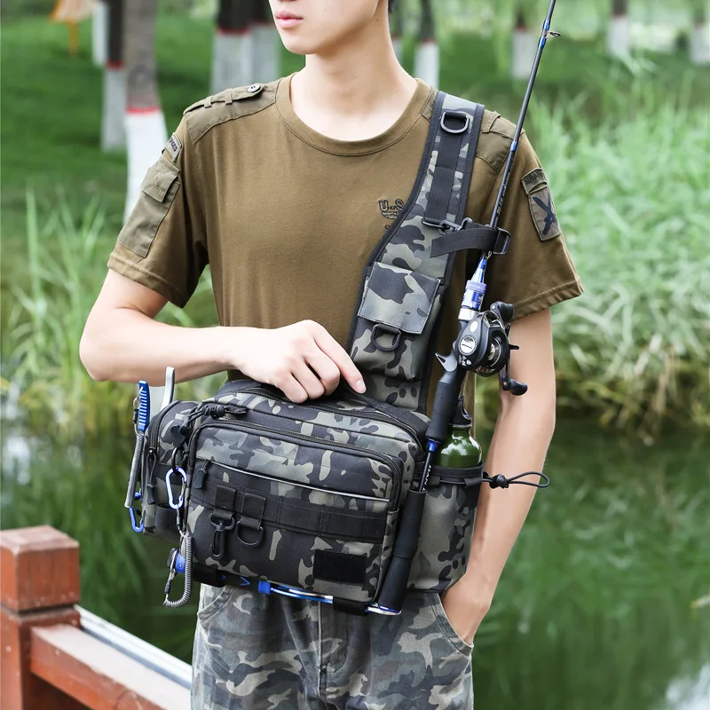 กระเป๋าคาดเอวอเนกประสงค์ขนาดให - Outdoor Hunting Backpack บทวิจารณ์และราคา