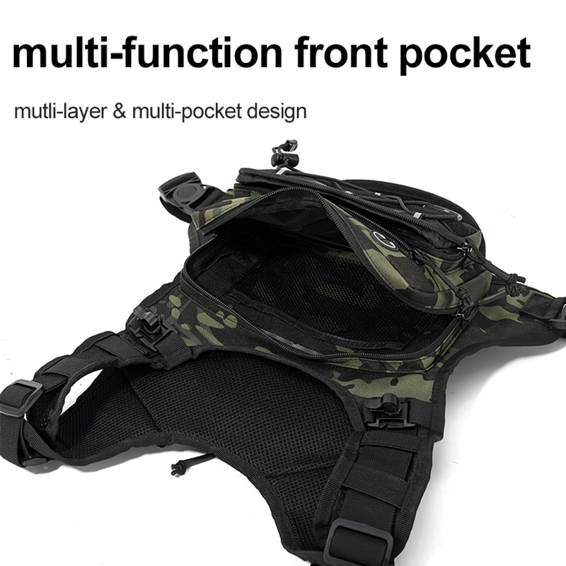 กระเป๋าสะพายหน้าอกแบบยุทธวิธี  - Outdoor Hunting Backpack บทวิจารณ์และราคา