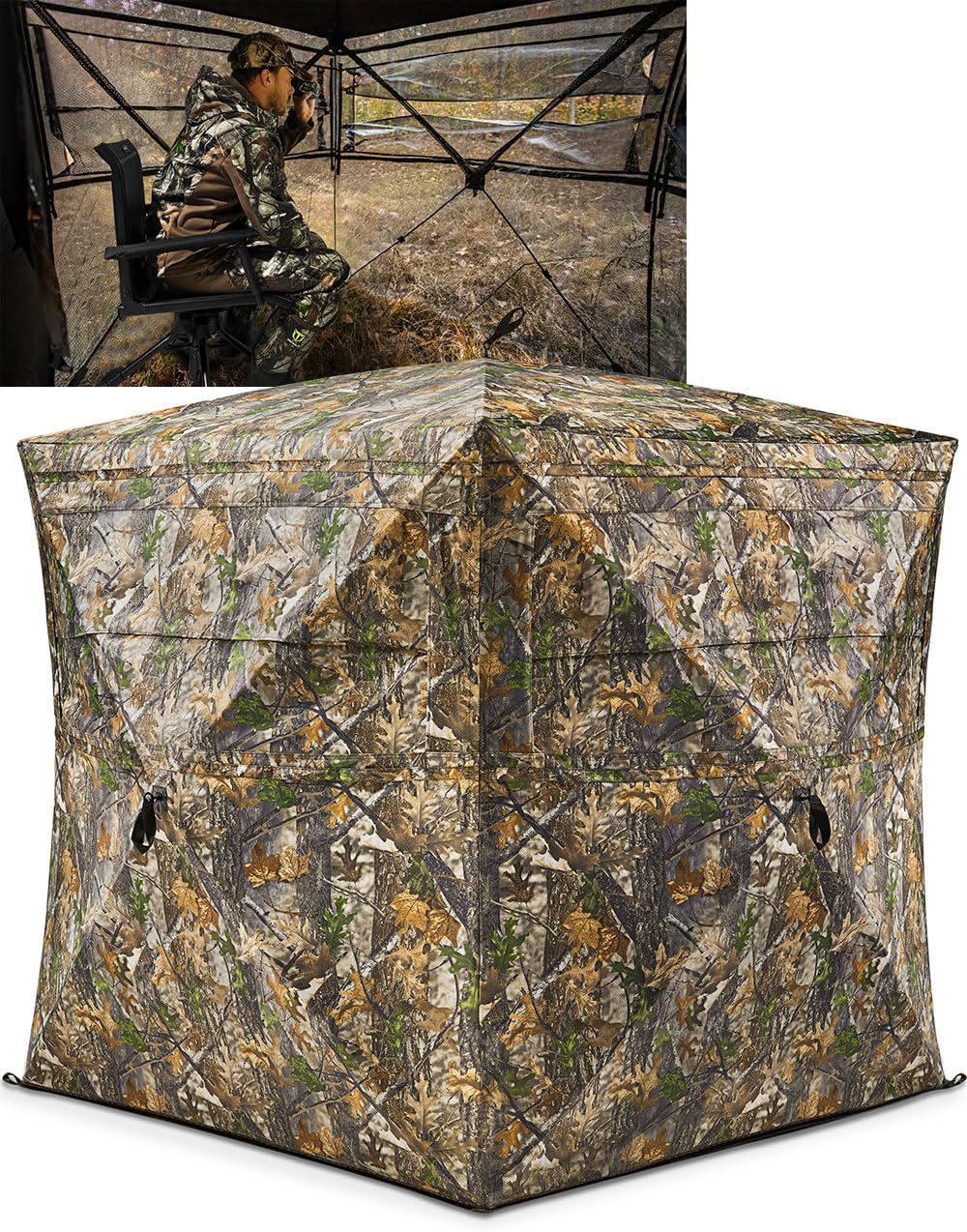 เต็นท์พรางตัวสำหรับล่าสัตว์กลา - Outdoor Hunting Blinds บทวิจารณ์และราคา