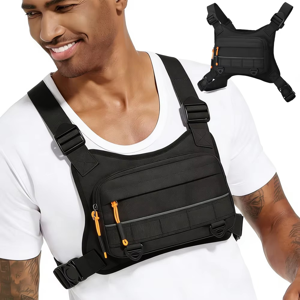เสื้อกั๊กสะพายหน้าสำหรับปั่นจั - Outdoor Hunting Backpack บทวิจารณ์และราคา