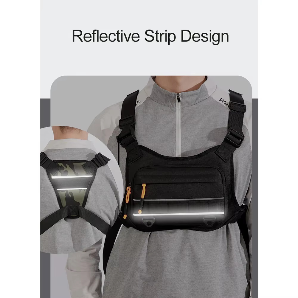 เสื้อกั๊กสะพายหน้าสำหรับปั่นจั - Outdoor Hunting Backpack บทวิจารณ์และราคา