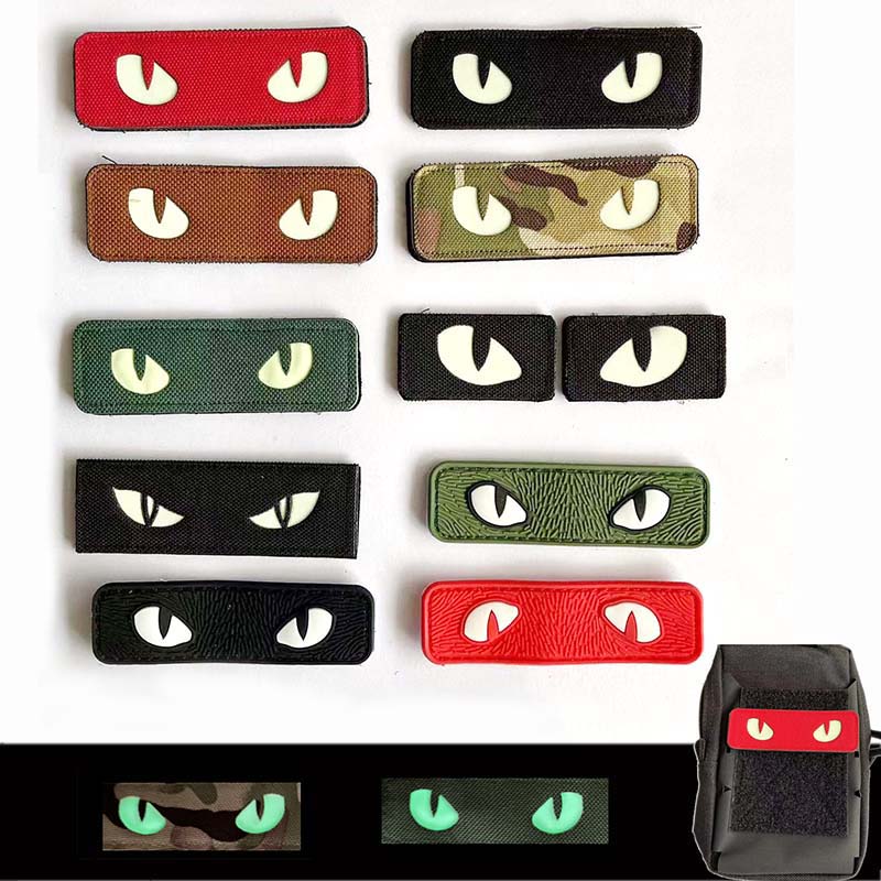 Cat Tiger Eyes,Evil Eye Badgeเ - Hunting Blind Fabric บทวิจารณ์และราคา